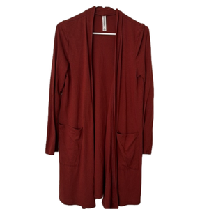 Zenana Premium Cardigan with Pockets Size Medium